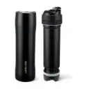 Lepresso Stainless Steel Portable French Press - Black 