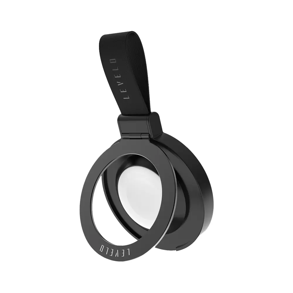 Levelo Dweller Wireless MagSafe & Watch Charger - Black 