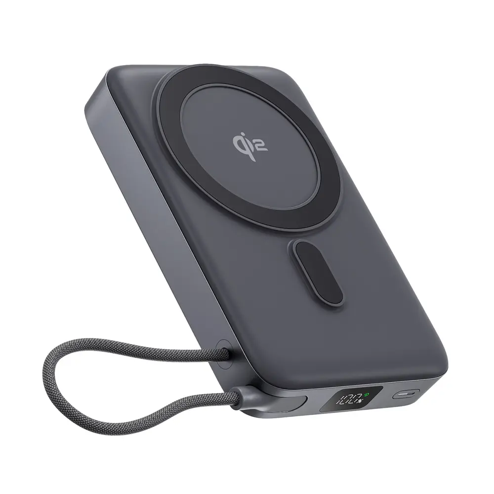 Proove OverPower 35W 10000mAh Qi2 With Integrated Charging Cable Type-C Power Bank