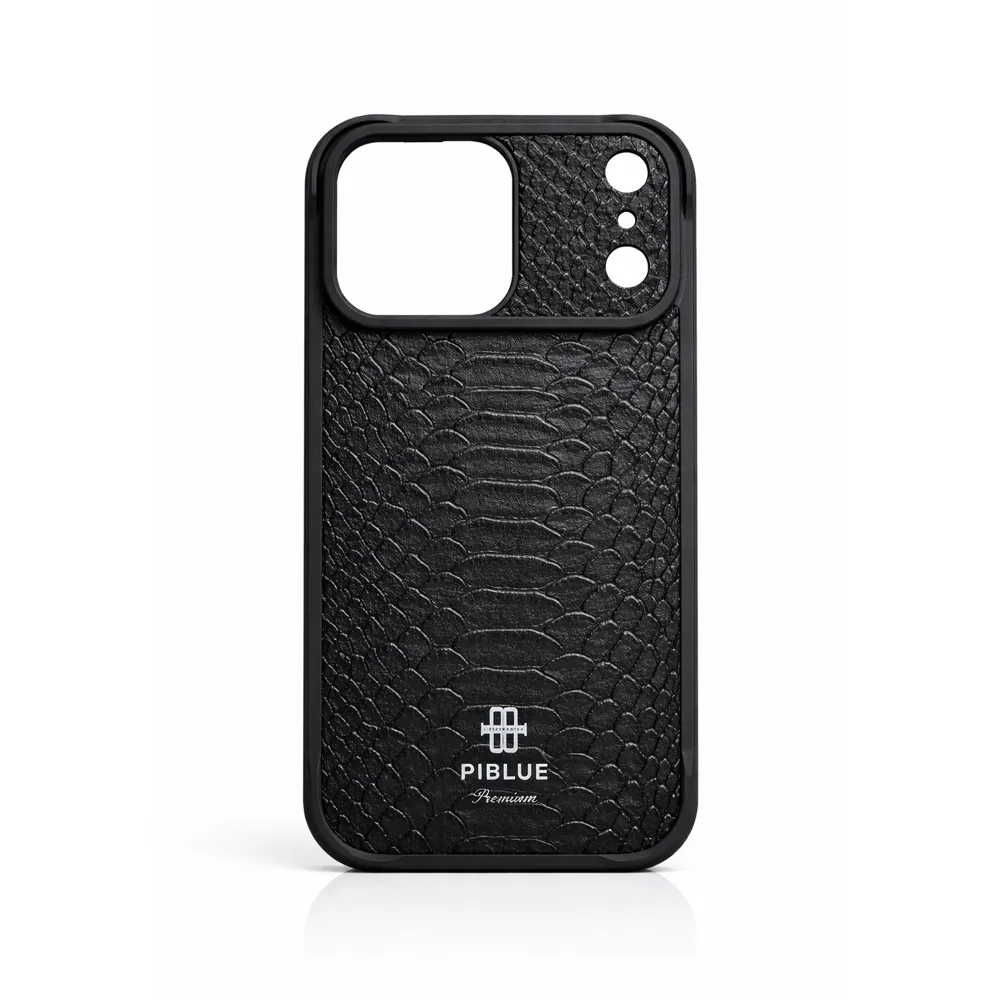 PIBLUE Premium Crocodile-Texture Protective Case for iPhone 17 Pro Max