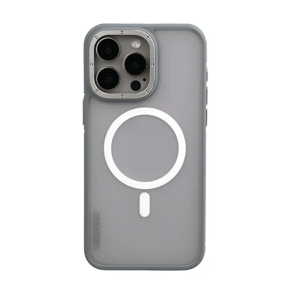 Hard Case IP15PM Magsafe Crystalline (GREY) MAXWELL 