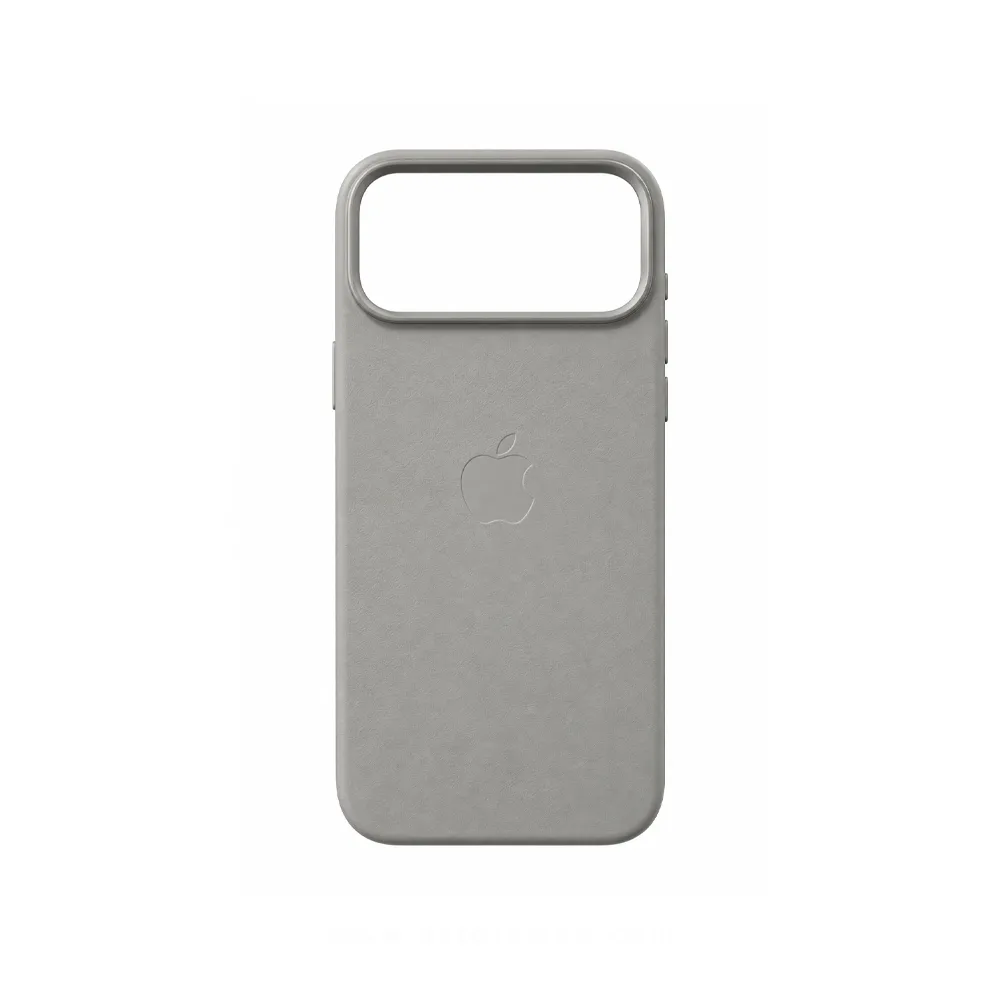 CASE iPhone 17 Pro Max Leather Case Light Gray
