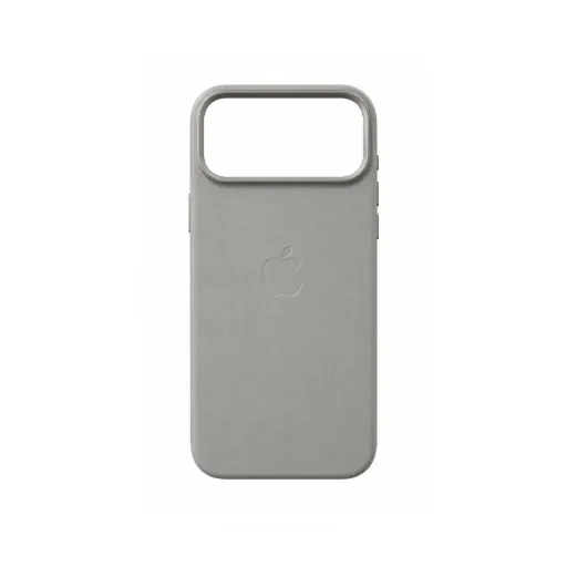 CASE iPhone 17 Pro Max Leather Case Light Gray