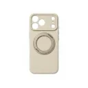 CASE MAXWELL Silicon IP17PM Liquid Magnet 360 Holder (BEIGE)