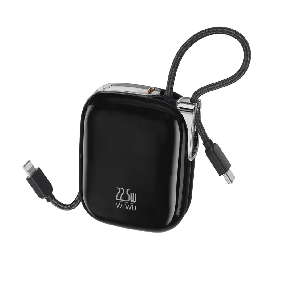  WiWU MH136 Sugar Power Bank 10,000mAh (Black)