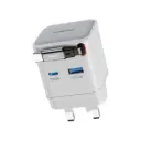 Powerology Dual Output Retractable GaN Charger