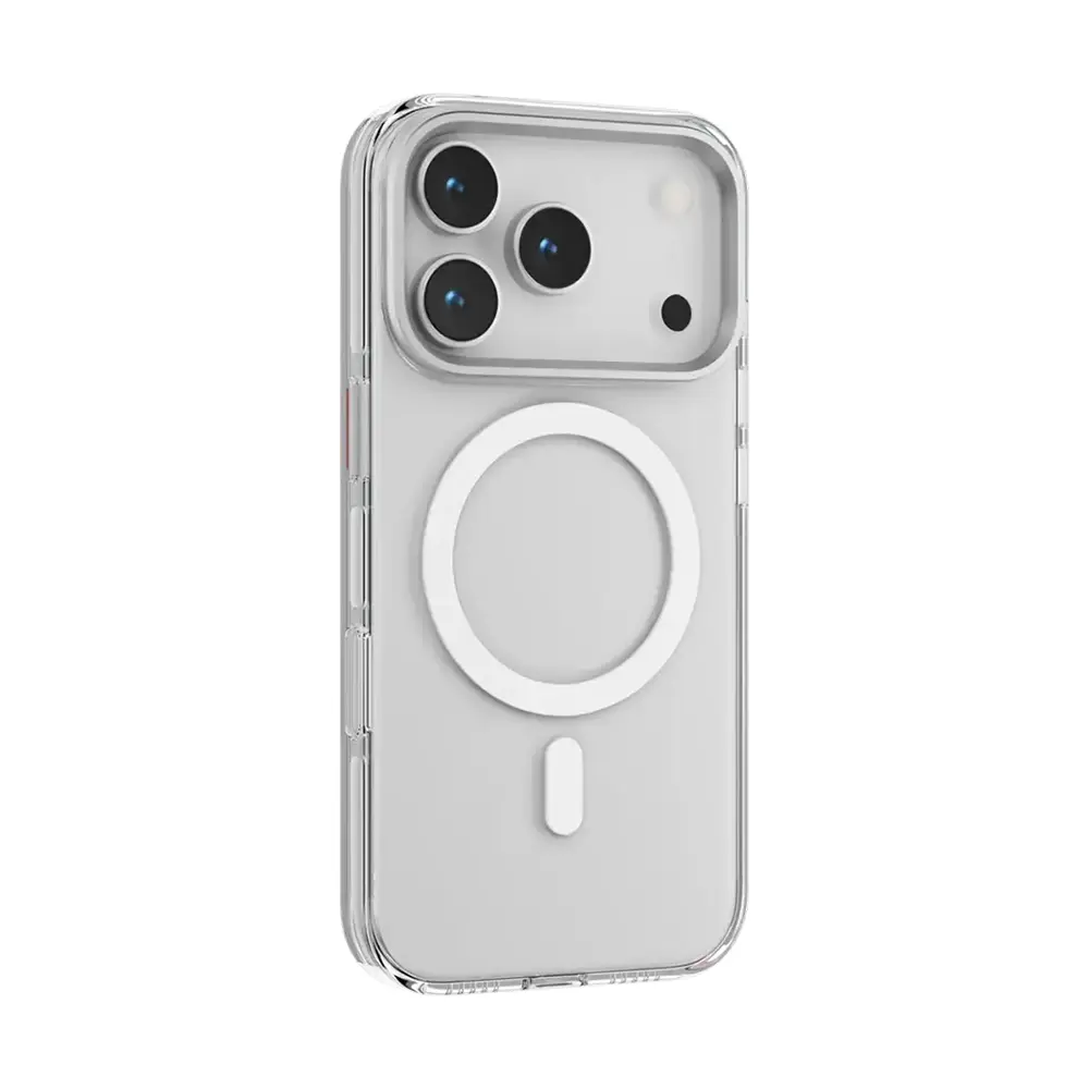 Levelo Allure PC Hard Case for iPhone 17 Pro - Transparent 