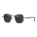 Green Lion Sentina Sunglasses - Silver