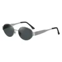 Green Lion Montara Sunglasses - Silver 