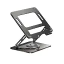Green Lion 360 Rotatable Laptop Stand - Black 