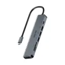 Green Lion 7-in-1 USB-C Hub - Gray
