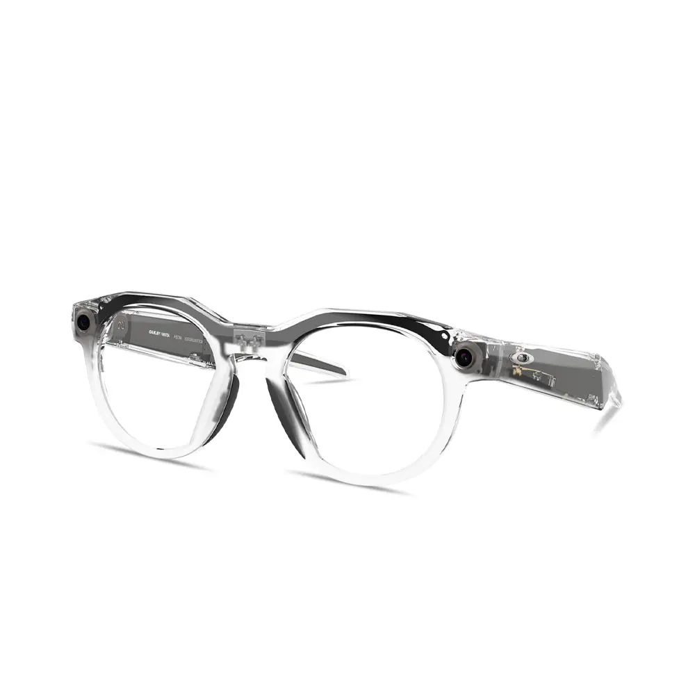 Oakley Meta HSTN Limited Edition Transitions® Unisex Round Sunglasses Clear/Transitions Grey 