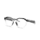 Oakley Meta HSTN Limited Edition Transitions® Unisex Round Sunglasses Clear/Transitions Grey 