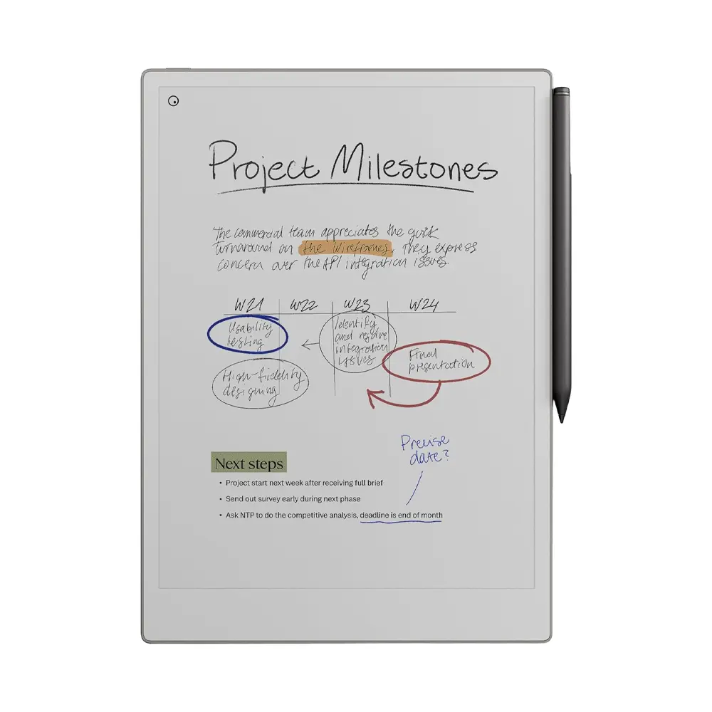 reMarkable Paper Pro with MarkerPlus