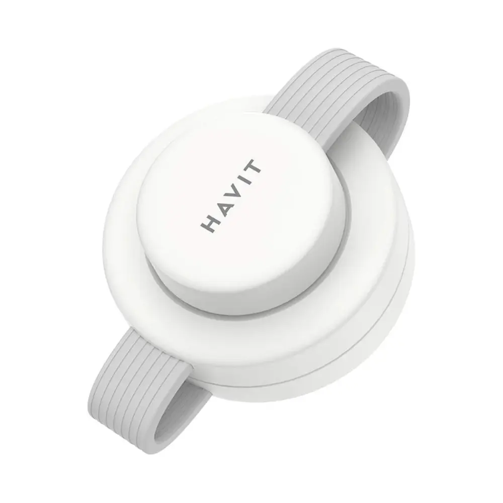 HAVIT W3105 3-in-1 Portable Wireless Charger - White 