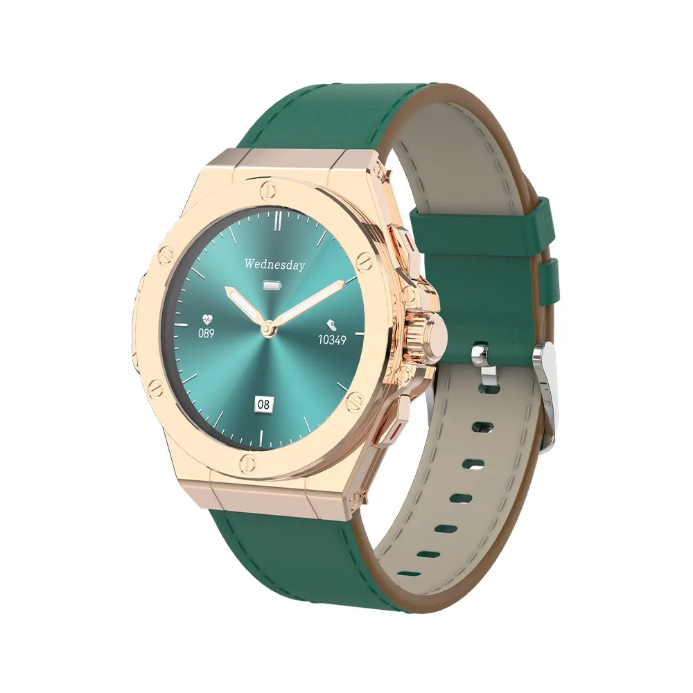 Levelo Oak Automatique Hybrid Smartwatch - Green