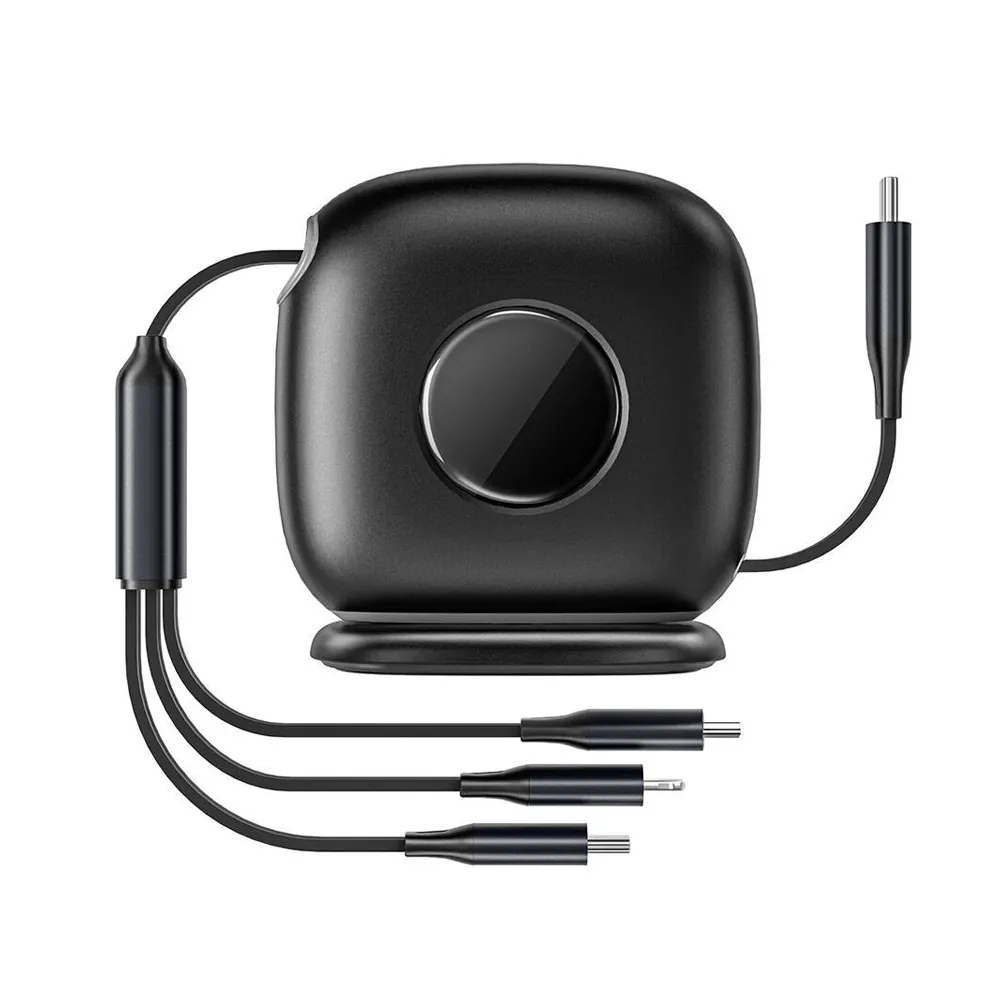 Wiwu Wi-C012 Desktop Organizer Type-C to C+L+M Fast Charging Cable 1.2M