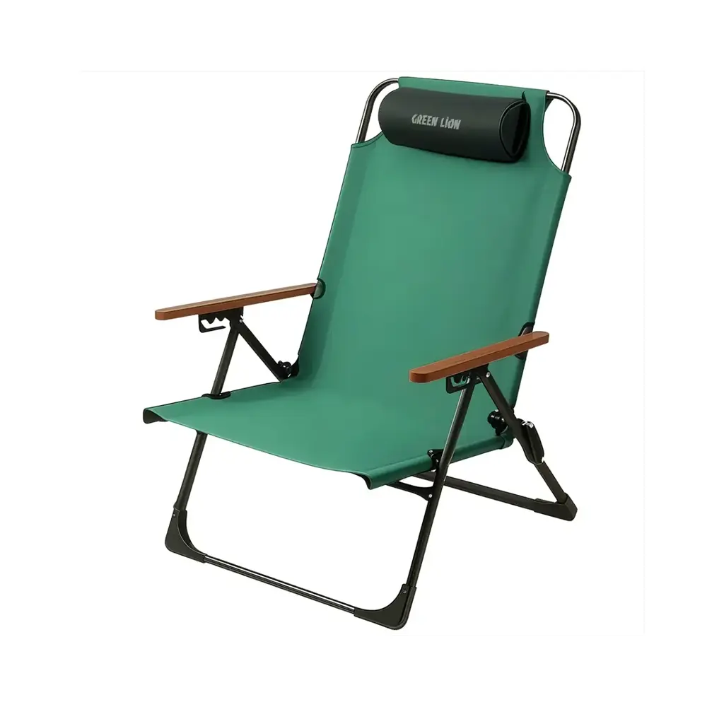 [GNCOCHAIRGN] Green Lion Coast Adjustable Camping Chair - Green