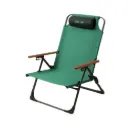 Green Lion Coast Adjustable Camping Chair - Green