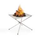 Green Lion Portable Bonfire Stainless Steel Stand