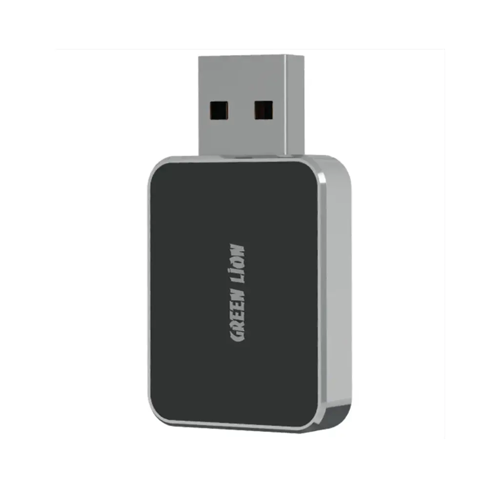 [GNMWLACPABK] Green Lion Mini Wireless Adapter CarPlay & Android Auto - Black 