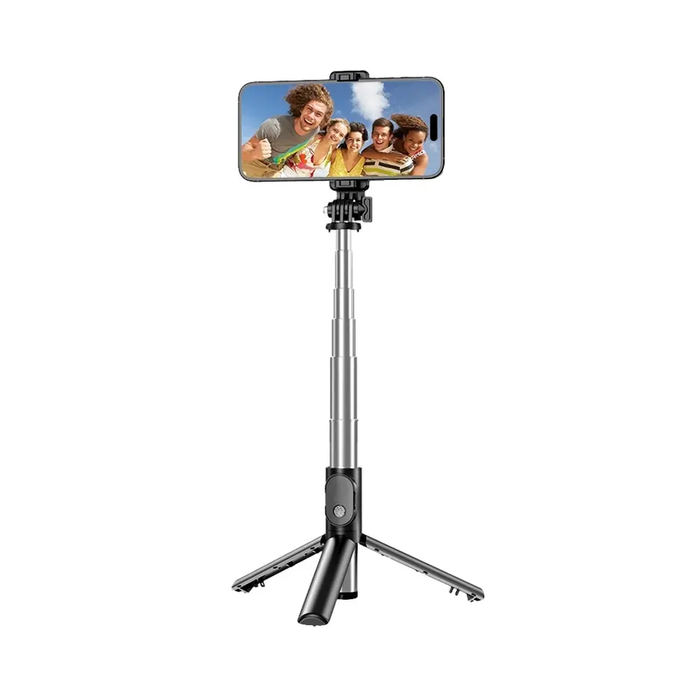 [GNTRISTKBK] Green Lion Tripod Selfie Stick - Black