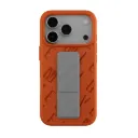 Levelo Morphix Vallo PU Leather Grip Case For iPhone 17 Pro Max - Cobalt Storm