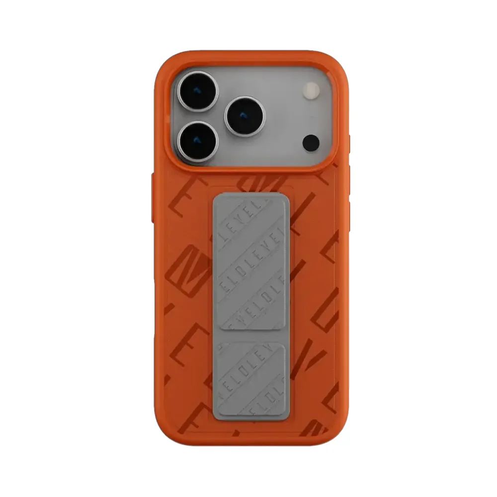 Levelo Solo Matte MagSafe Case For iPhone 17 Pro Max - Orange