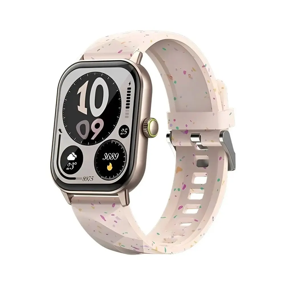 [OSW-805BGRY] Oraimo Watch 5 Bluetooth Call Smart Watch (Pink)
