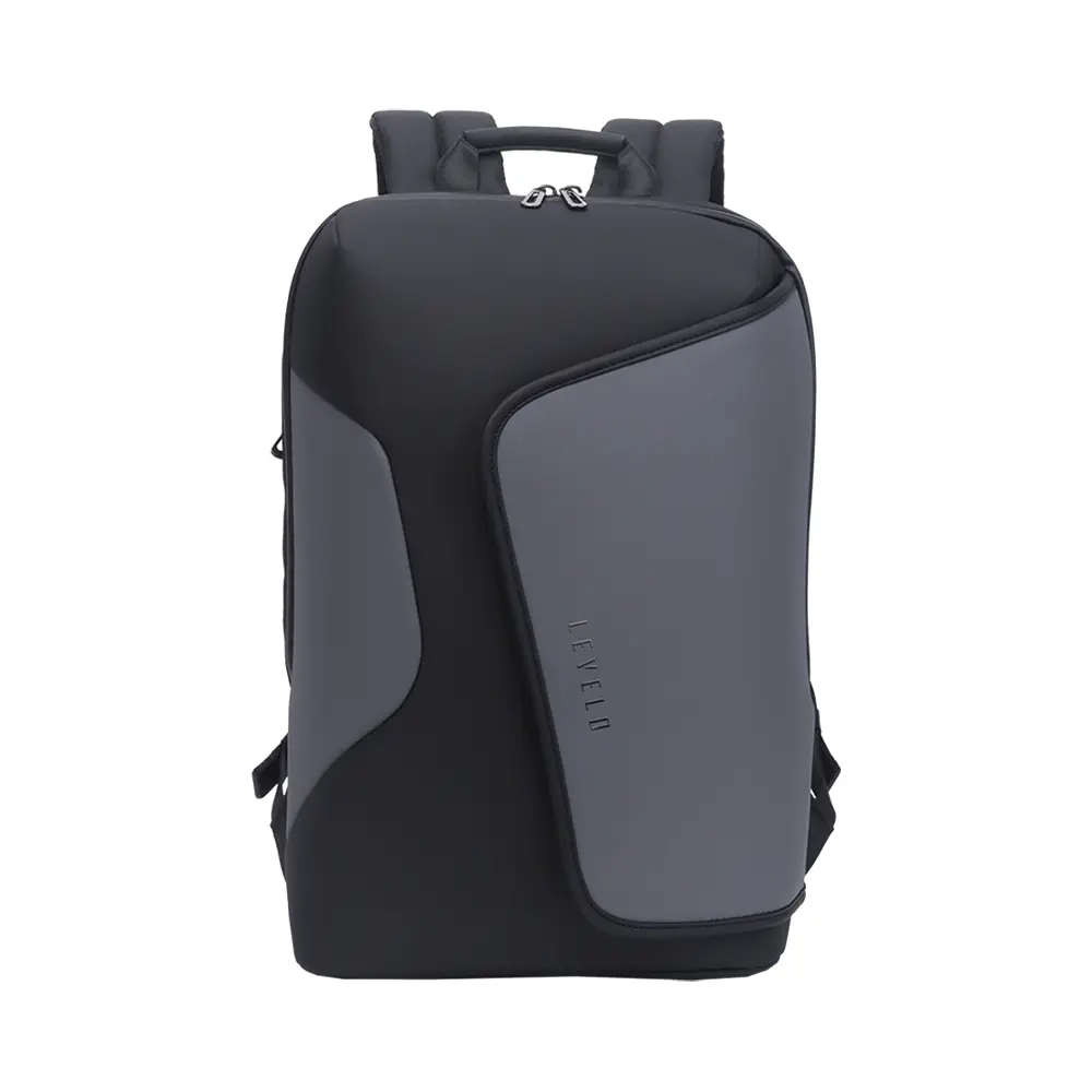 [LVL-LISBON-BKGY] Levelo Lisbon Carrying Laptop/Universal 15.6" Backpack