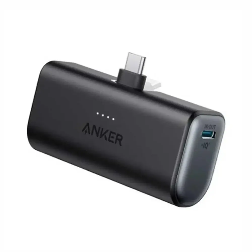 [A1653H11] Anker - 5000mAh Nano Type-C Portable Charger with 22.5Wh  (Black)