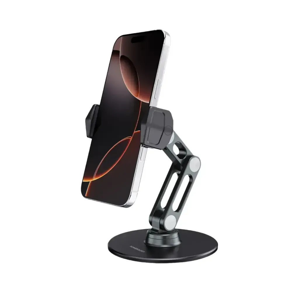 Powerology Multi-Angle Phone Stand - Black 