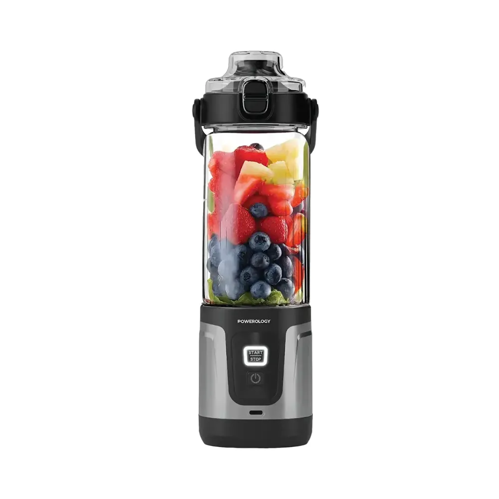 [PWPB27BK] Powerology Duomix Portable Blender  (Black)