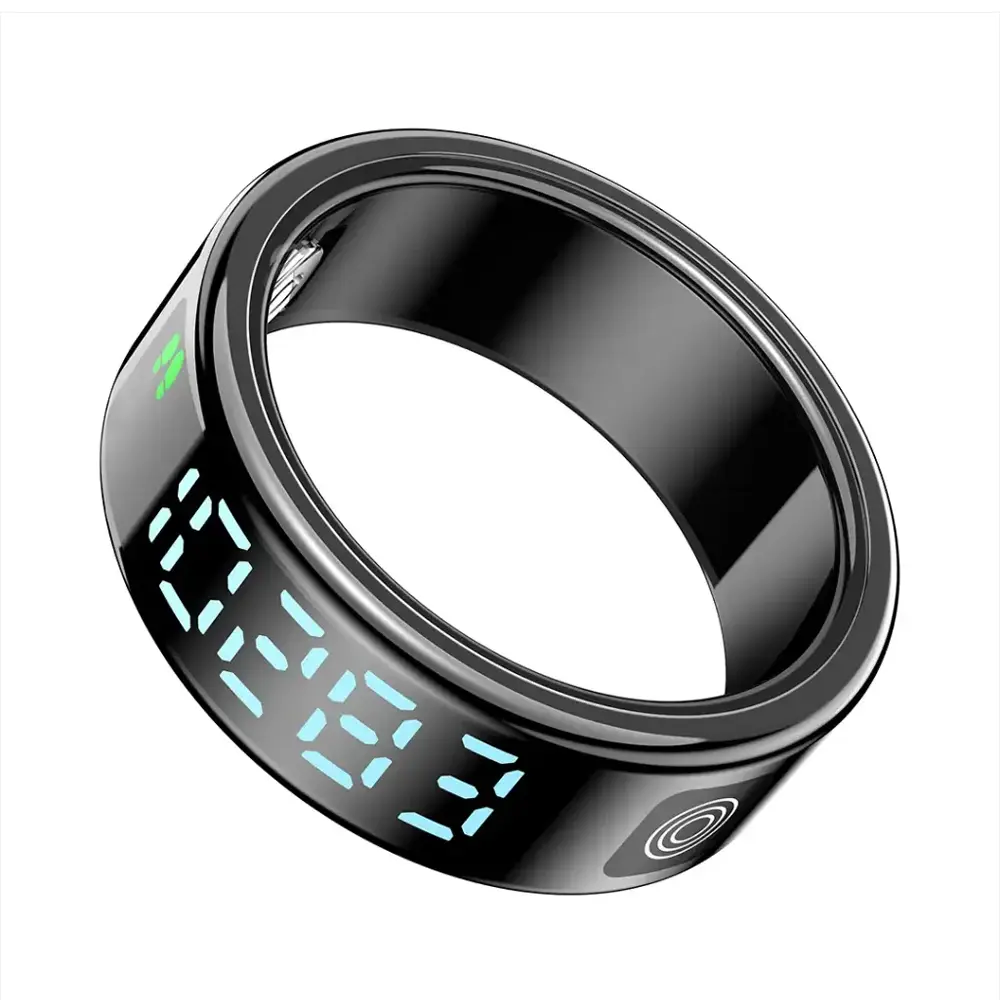 [PD-LFST173-BK] Porodo FitSync Smart Ring Size 10 (Black)