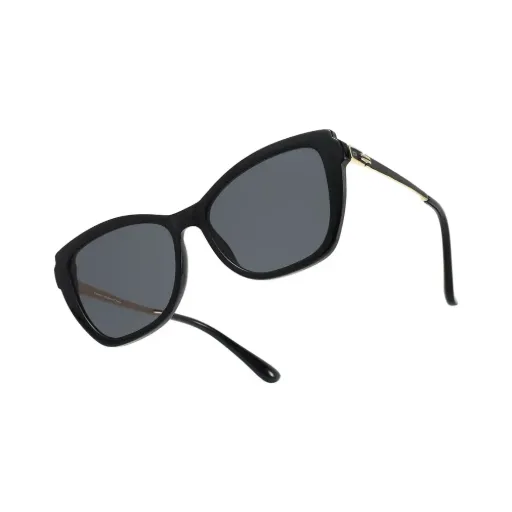 [PDLFSTLS226BK] Porodo Lifestyle Ferrera Polarized Lens Eyeglasses - Black 