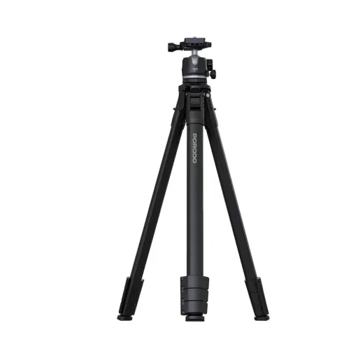 [PD-TRPSFE-BK] Porodo Ultra-Light Aluminum Tripod - Black 
