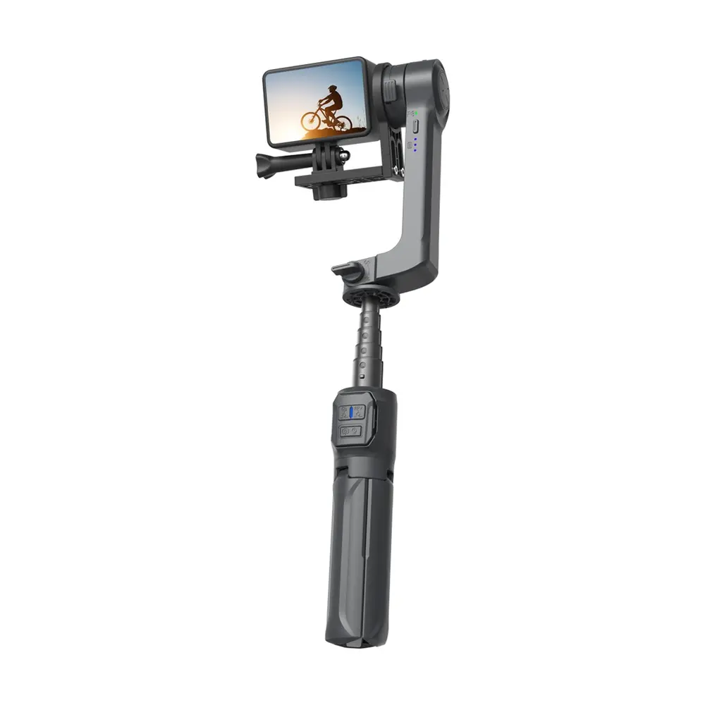 [PD-LFST034-BK] Porodo 2-Axis Gimbal Stabilizer - Black 
