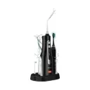 Porodo Lifestyle Ultimate Oral Care Duo Electric Toothbrush & Water Flosser Combo - Black 