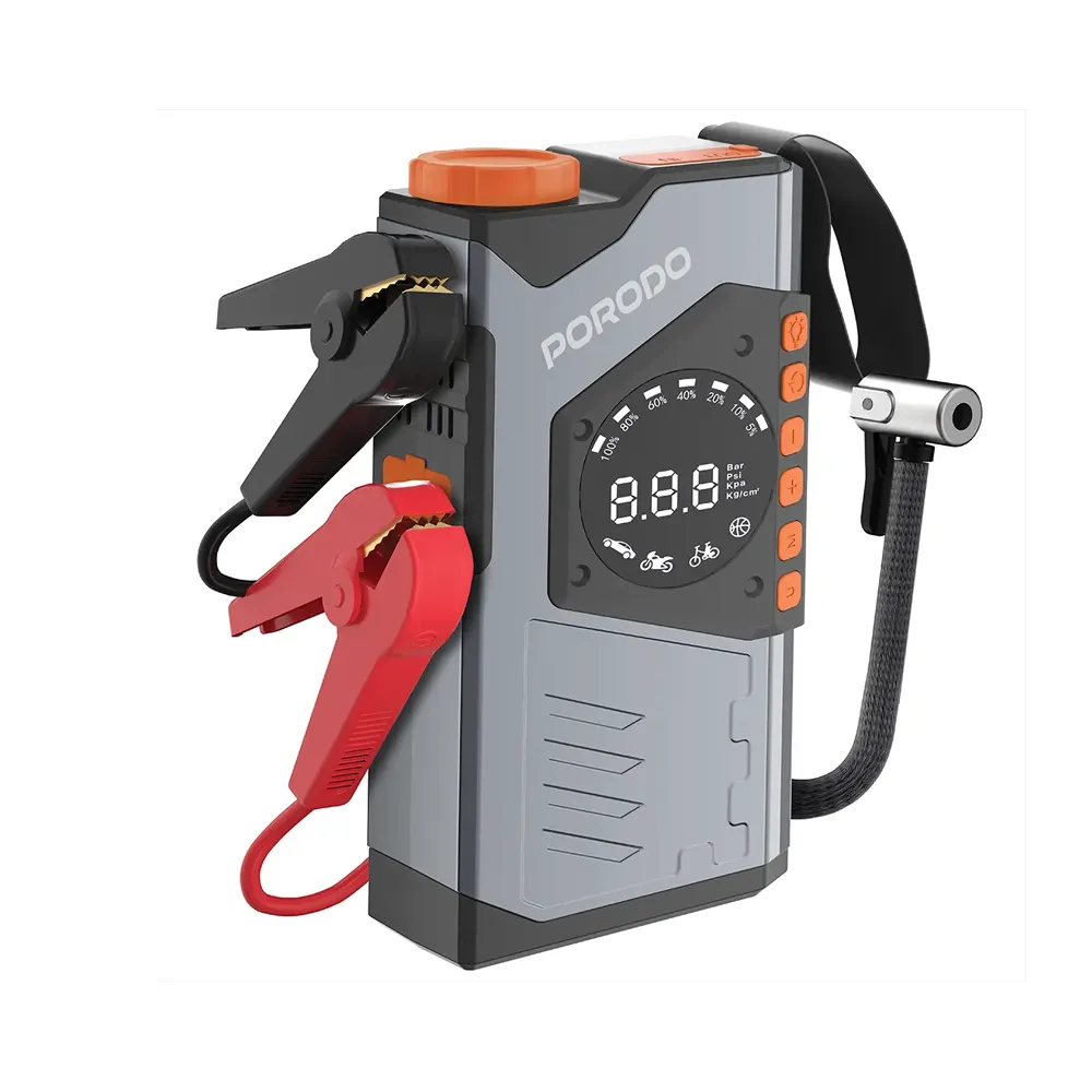 Porodo VoltBoost 10,000mAh Compact Utility Tool - Gray 