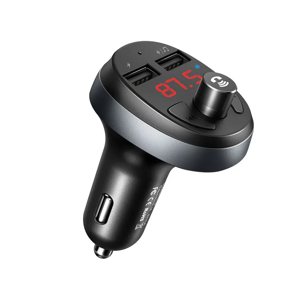 [CC-6880] Mcdodo Bluetooth FM Transmitter Car Charger | Dual Ports (USB) 