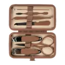 Green Lion 7 Piece Manicure set - Kakhi 