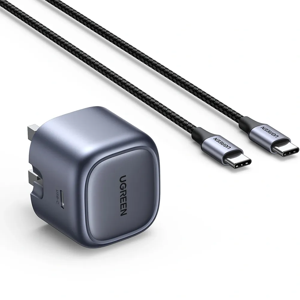[CD305] UGREEN Nexode 30W USB-C GaN Fast Charger with USB-C 1m Cable - CD305 (25114)