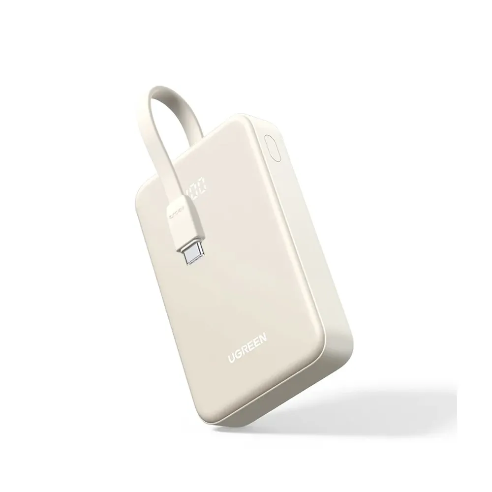 [PB521] UGREEN Nexode 30W 20,000mAh Power Bank with Built-in Cable - PB521 (45207)