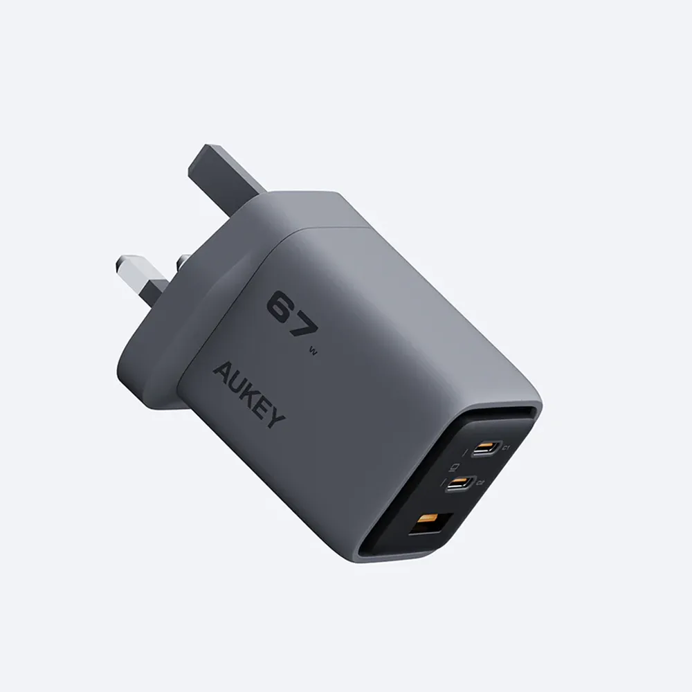 [PA-C3] Aukey Comet Mix 3 67W PD Wall Charger with GaN Technology