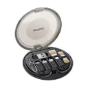 YESIDO - MULTIFUNCTION USB OTG Adapter 6 In 1 Storage Box Charging Cable With Holder