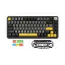 ATTACK SHARK X85 Pro Wireless Mechanical Keyboard with TFT Screen - Star Black Blueberry Switch