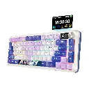 Redragon FLEKACT Pro with LCD Screen Gasket Mounted Wireless Gaming Keyboard