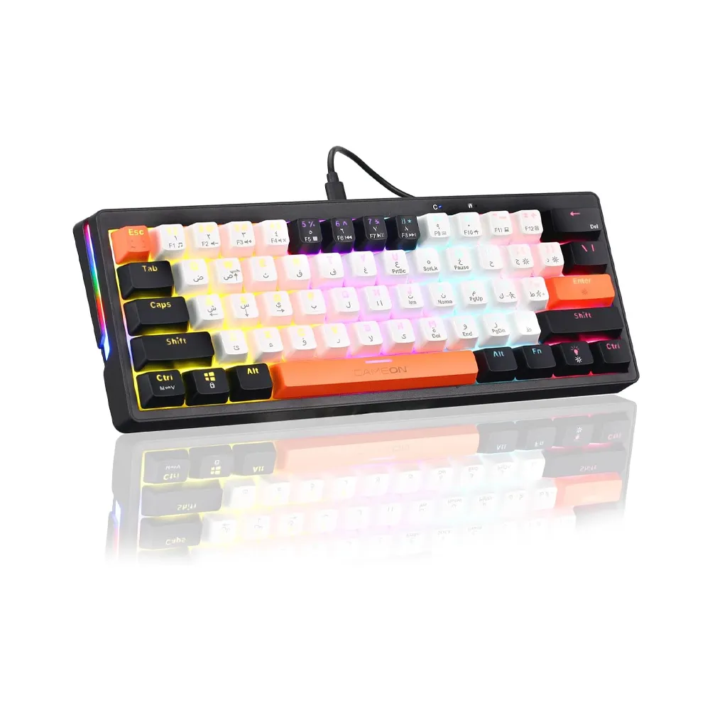 [GOMK160-RS] GameOn Aerox Series 60% Mechanical Keyboard