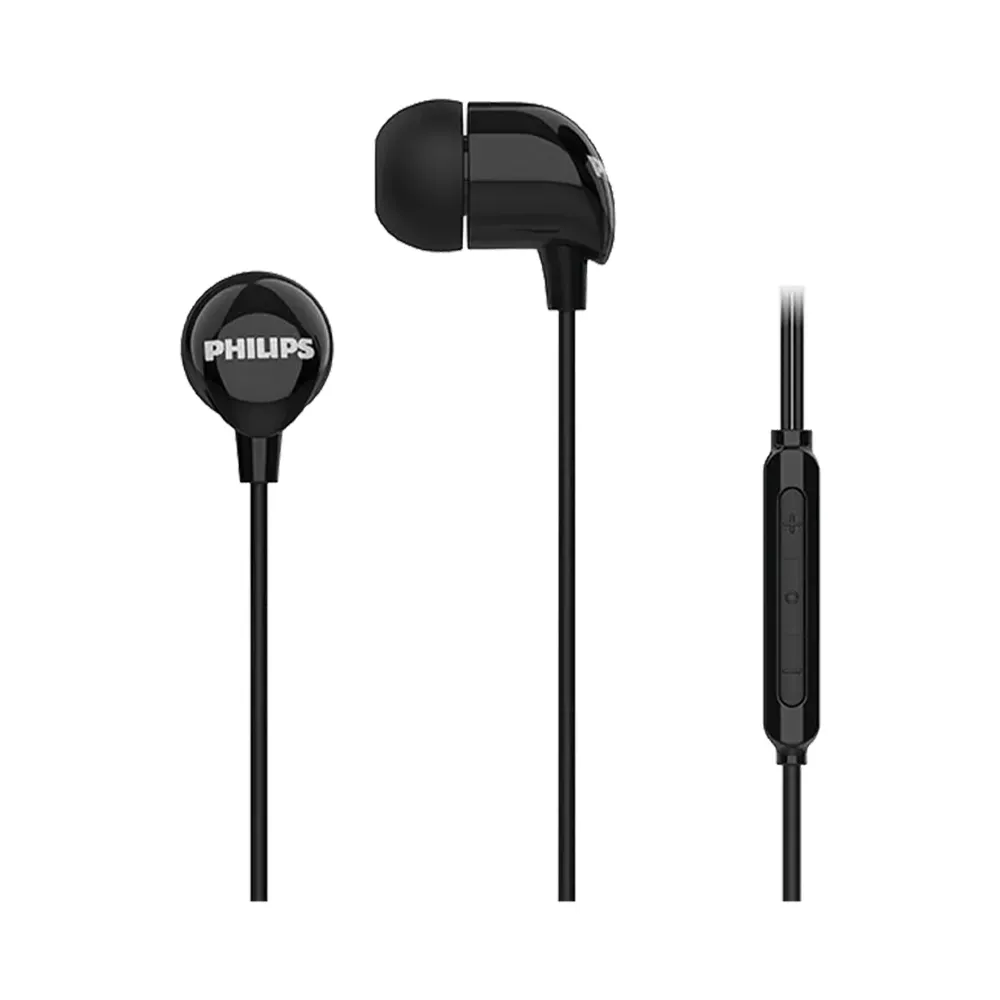 [TAE2146BK] Philips TAE2146 Wired Earphone With Mic USB Type-C Connector In Ear (Black)