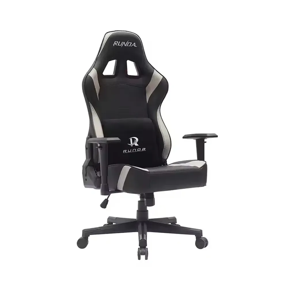 RLINDA RD-1009 Gaming Chair - Black&Silver
